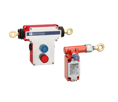 Preventa XY2CED and XY2CJ Emergency Stop Safety Cable Pull Switches